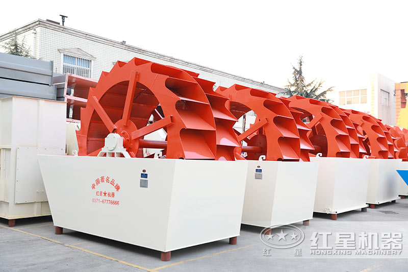 大型輪斗式洗砂機參數(shù)，工作視頻及廠家介紹